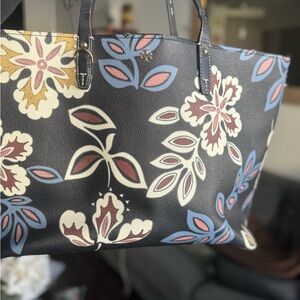 Tory Burch Floral Tote Bag